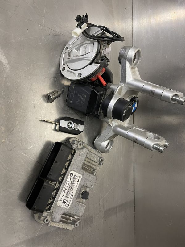 BMW R1200 GSA 2017 Låseaett m/ecu