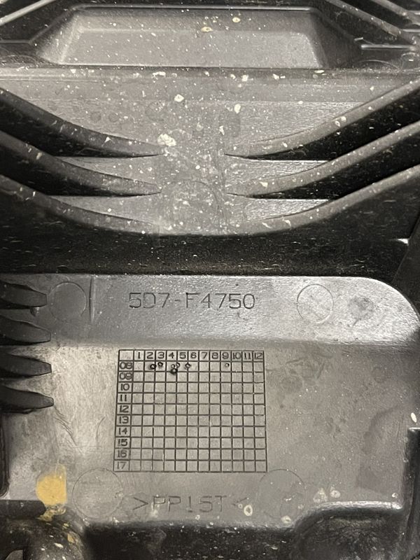 Yamaha YZF R125 2008-2013 Passasjersal 